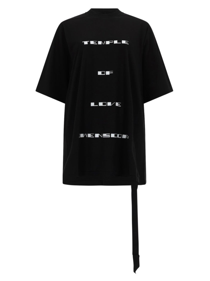 Drkshdw By Rick Owens Jumbo Ss Cotton T-Shirt