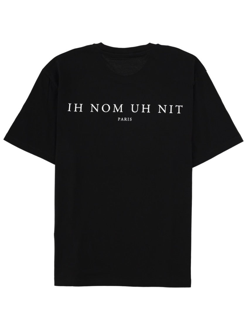 Ih Nom Uh Nit Newspaper Mask Divided Face Graphic T-Shirt