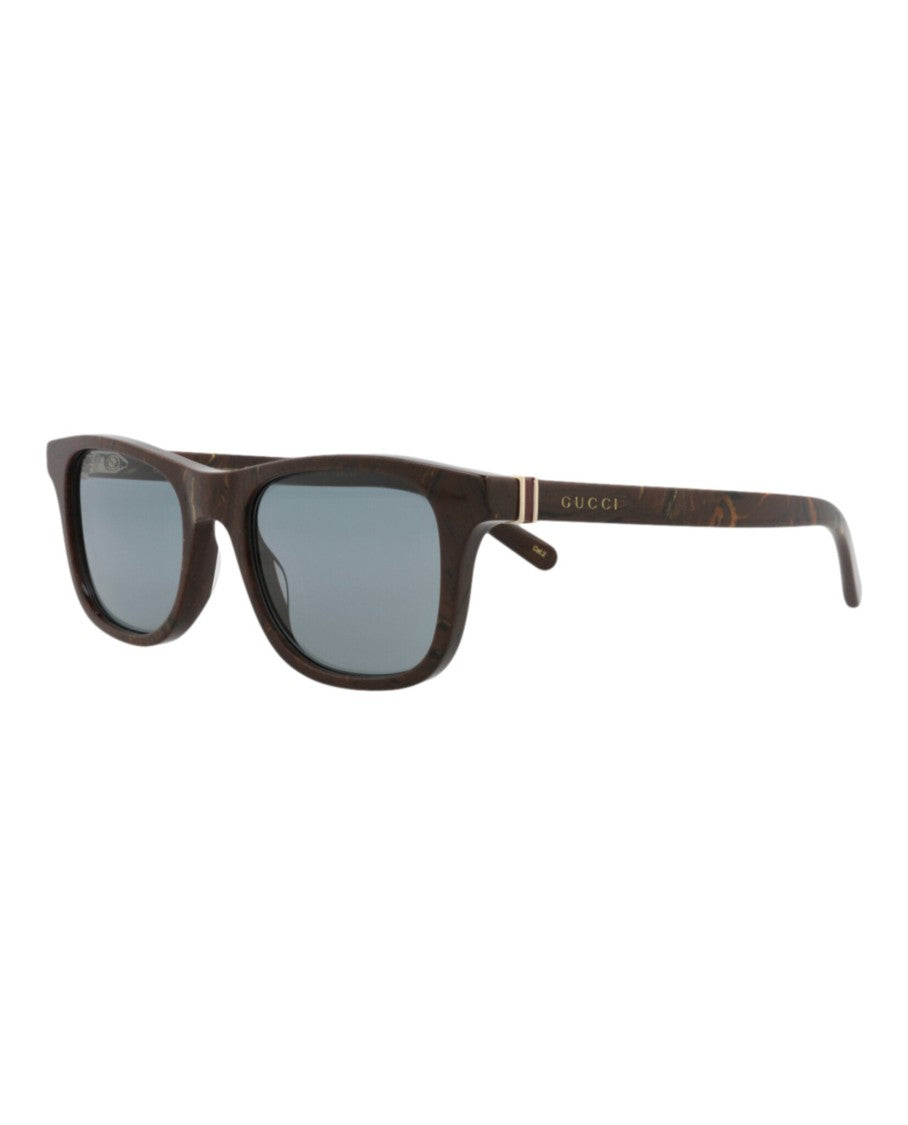 Gucci Square-Frame Recycled Acetate Sunglasses