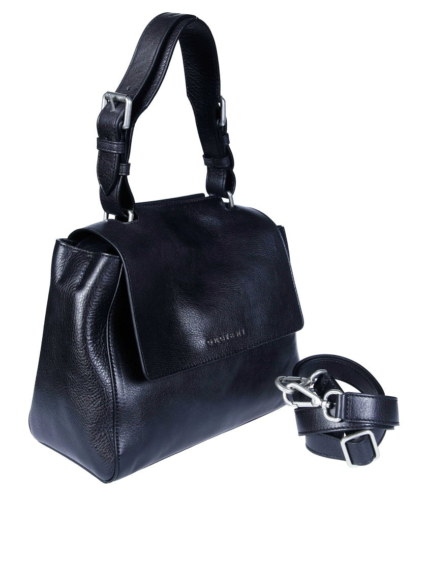 Orciani Sveva S Leather Shoulder Bag