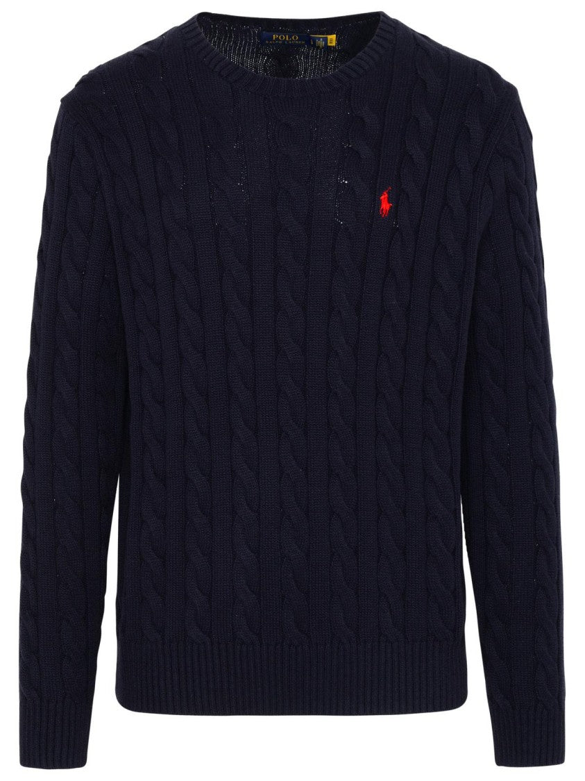 Polo Ralph Lauren Blue Cotton Sweater