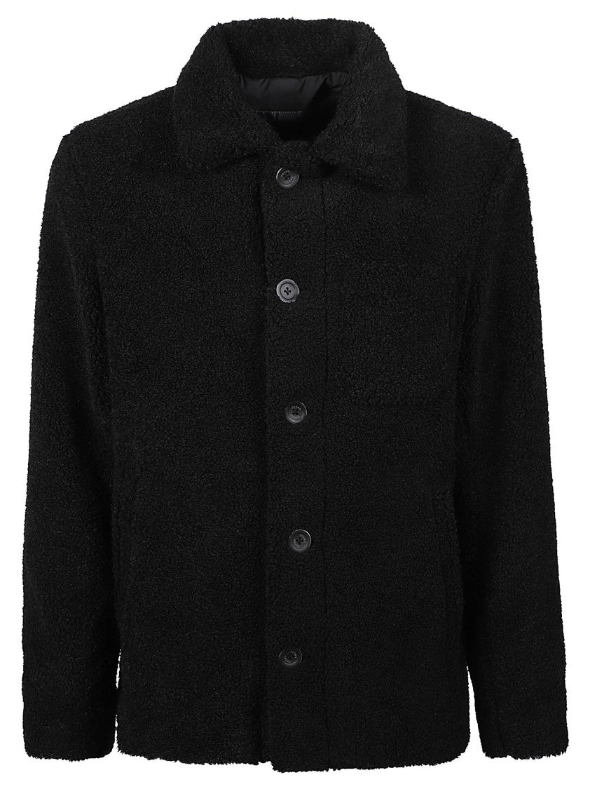 Herno Black Polyester Down Jacket