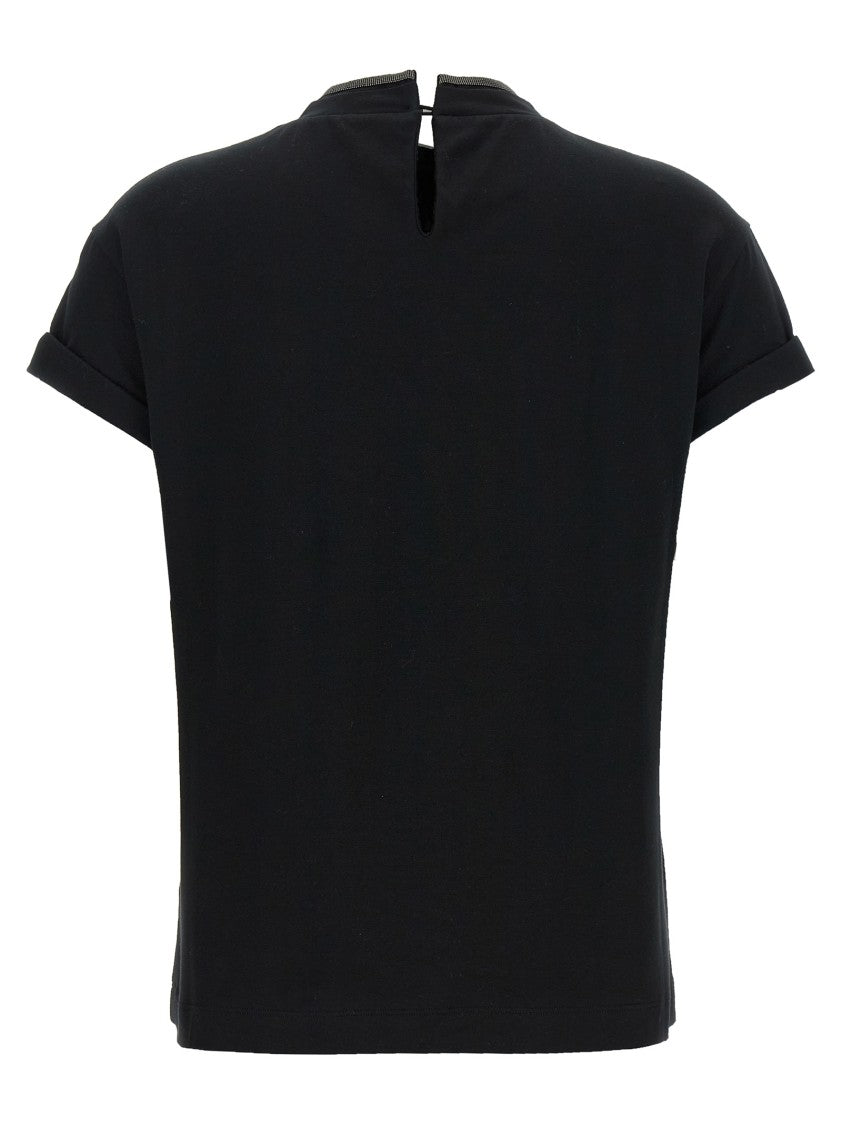 Brunello Cucinelli Monile Crew-Neck T-Shirt