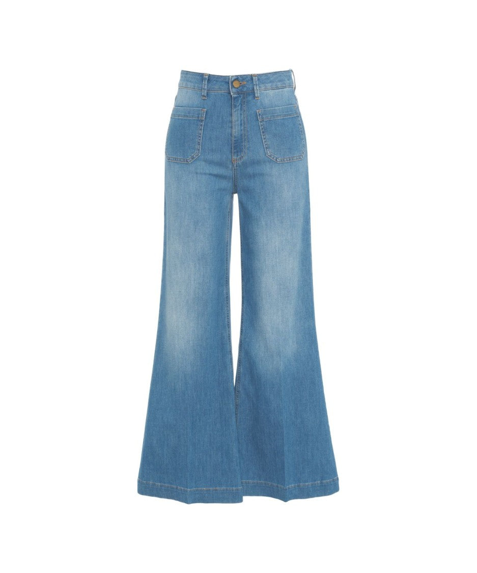 Ps Dont Forget Me Flared Denim 'Carla' With Wide Leg
