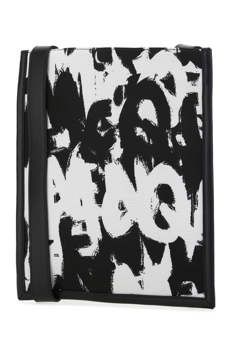 Alexander Mcqueen Printed Nylon Crossbody Bag