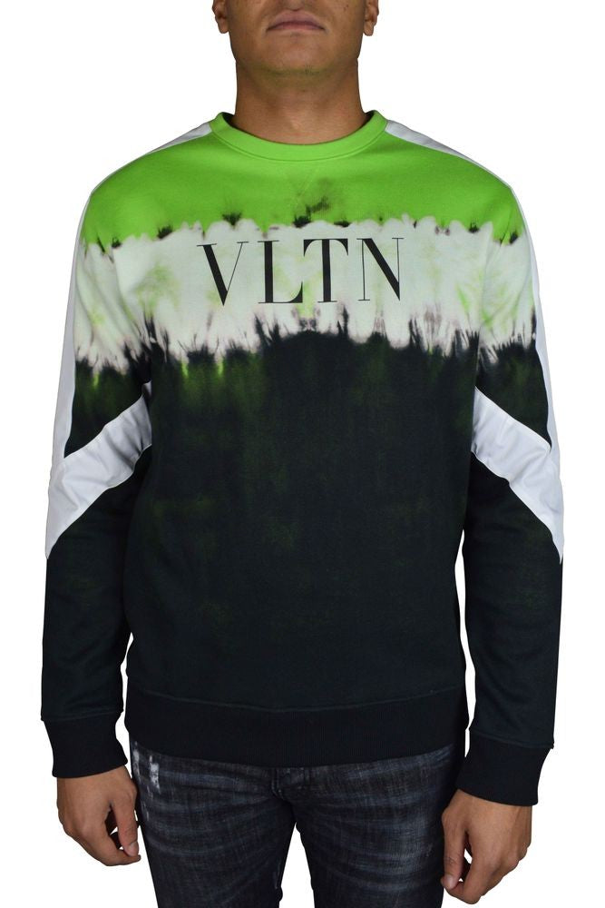 Valentino Garavani Tie-Dye Effect Valentino Garavani Long Sleeve Sweater
