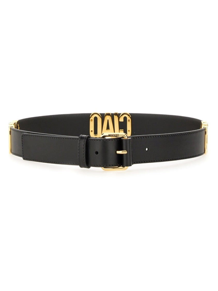 Moschino "Hello" Belt