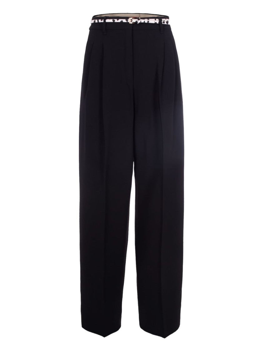 Max Mara High-Rise Wide-Leg Pants