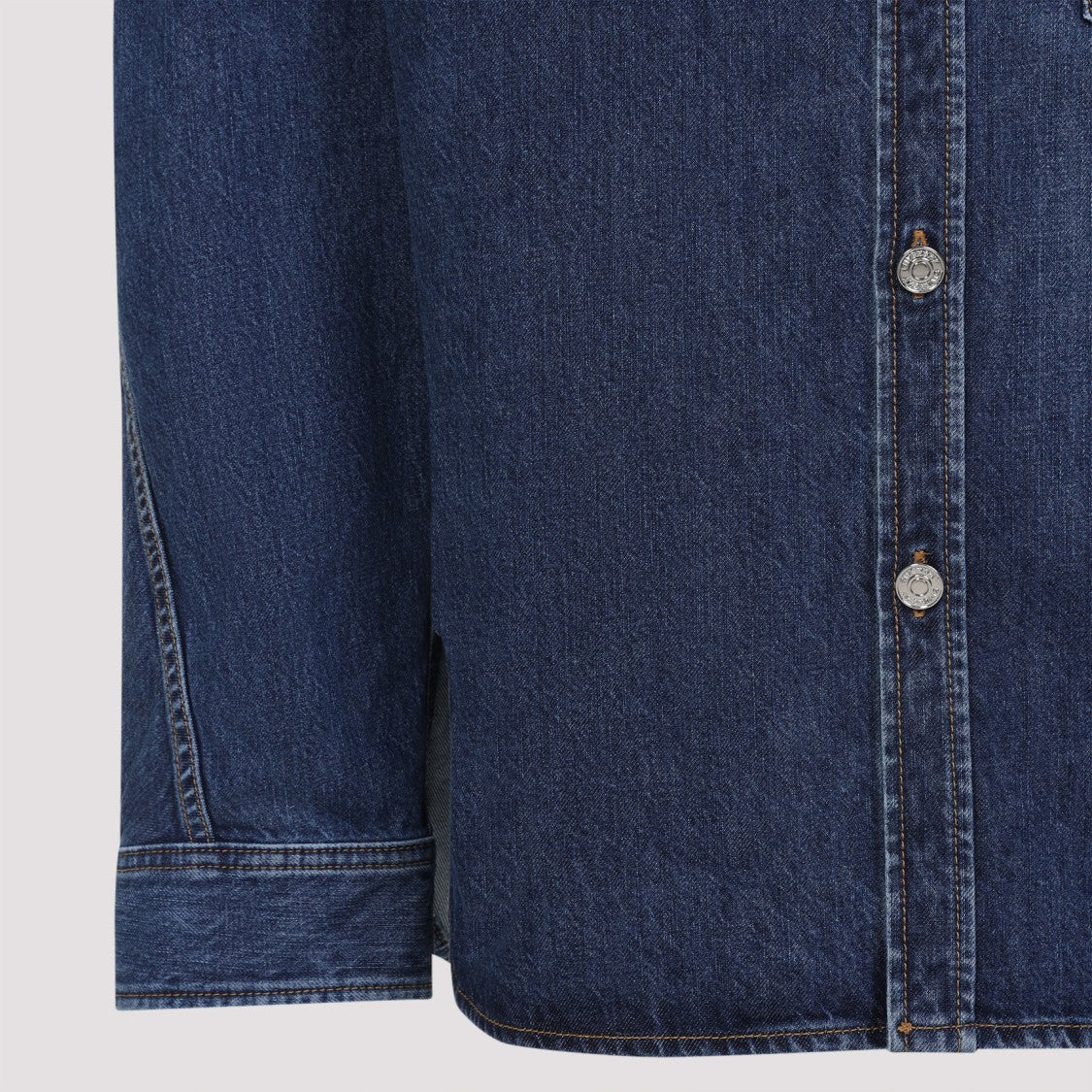 Givenchy Dark Blue Cotton Overshirt