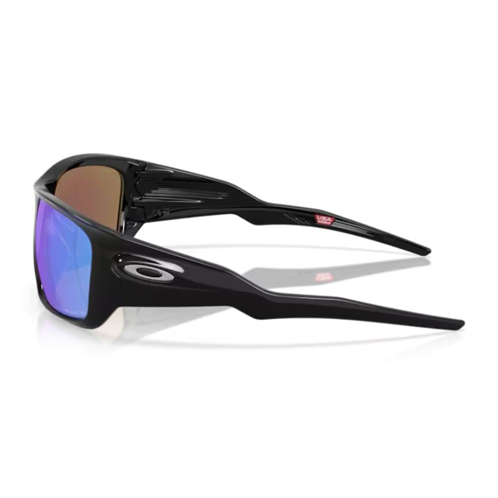Oakley Oo9486 - Masseter Glossy Black Wraparound Sunglasses