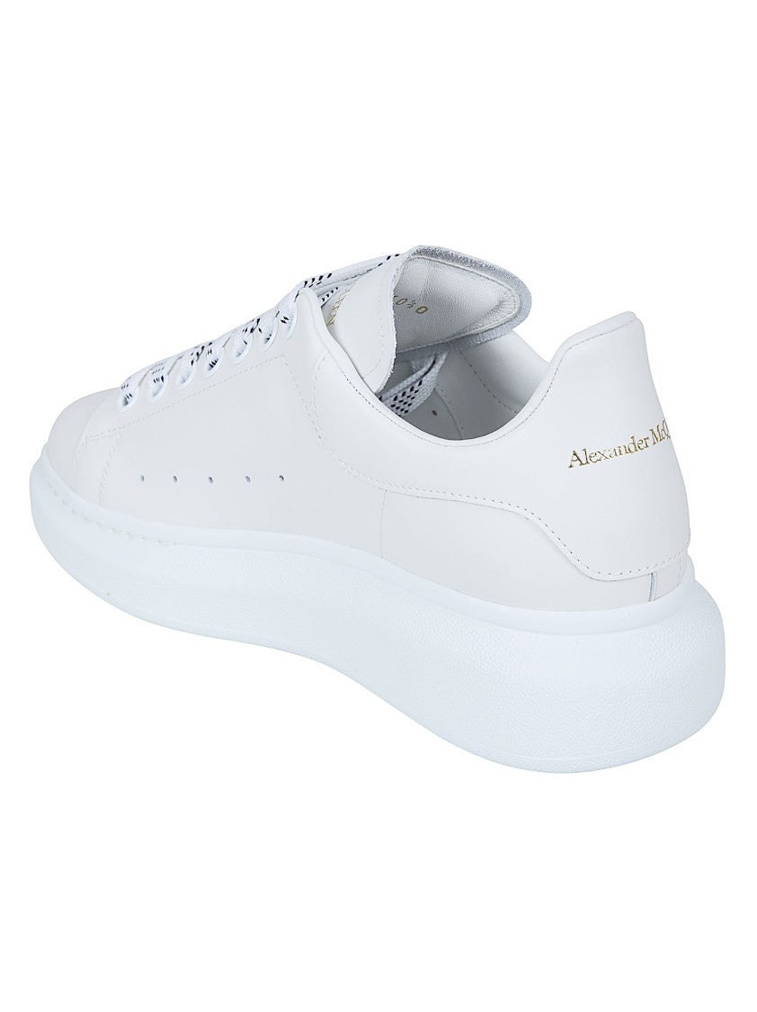 Alexander Mcqueen Elevated Calfskin Leather Sneakers
