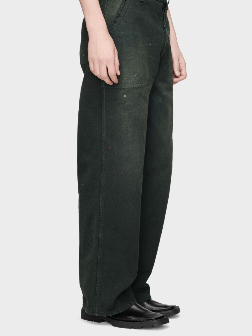 Maison Margiela Grey Relaxed Wide-Leg Vintage Trousers