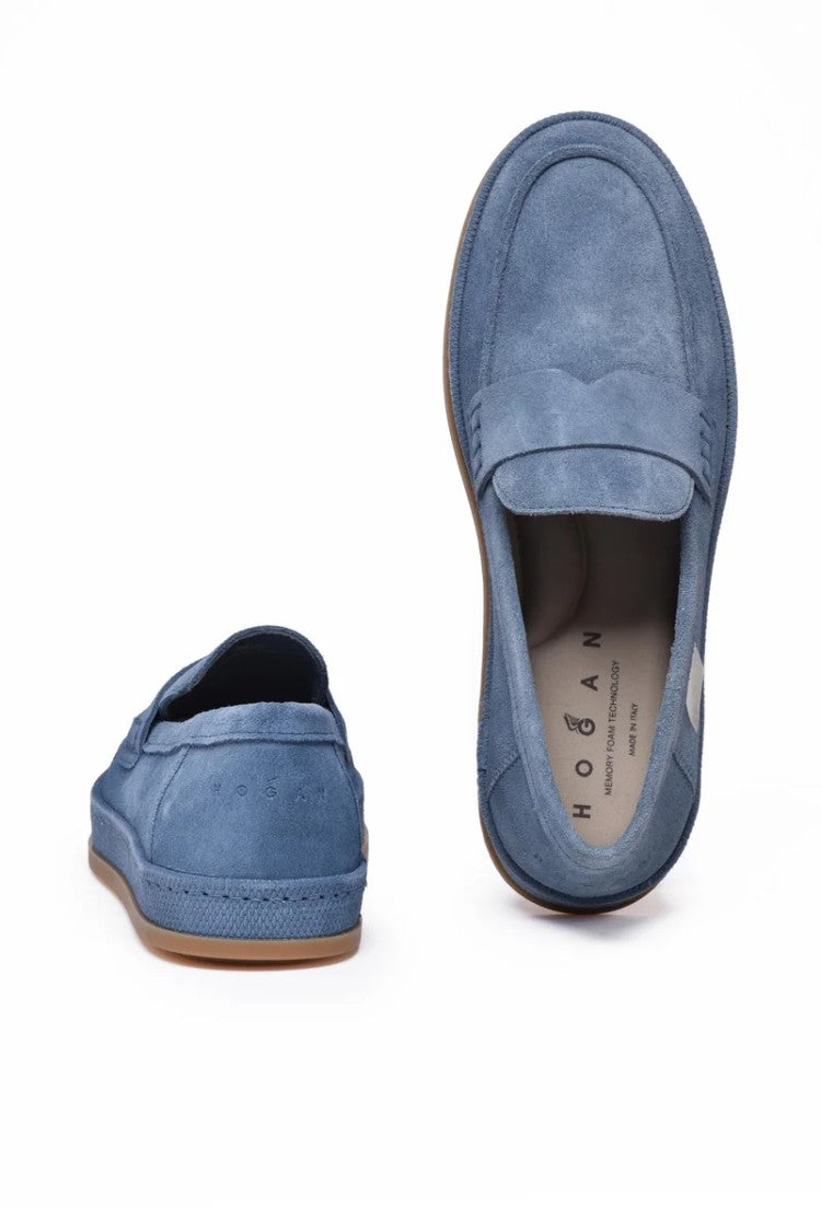 Hogan Suede Loafer - Blue