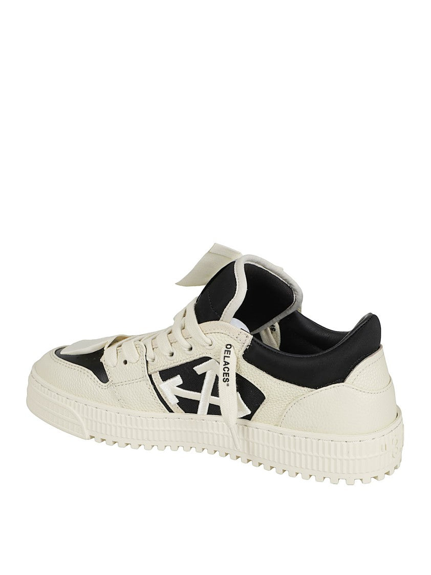 Off-White Low-Top Off-White Sneakers With Oversized Velcro Straps