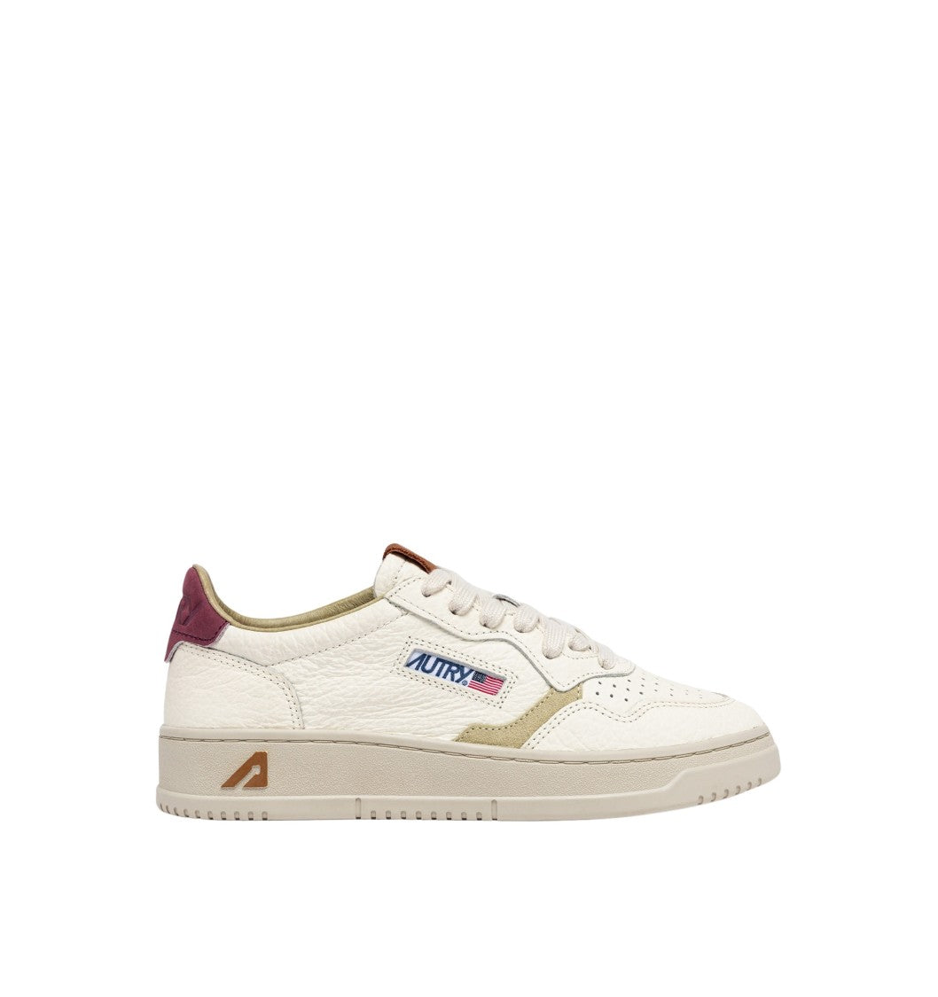 Autry Medalist Low Nbk Ele Suede Brg Brn Sneakers