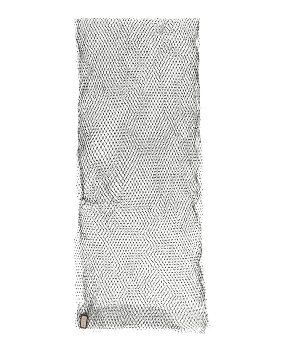 Gucci Crystal Embellished Fishnet Shawl