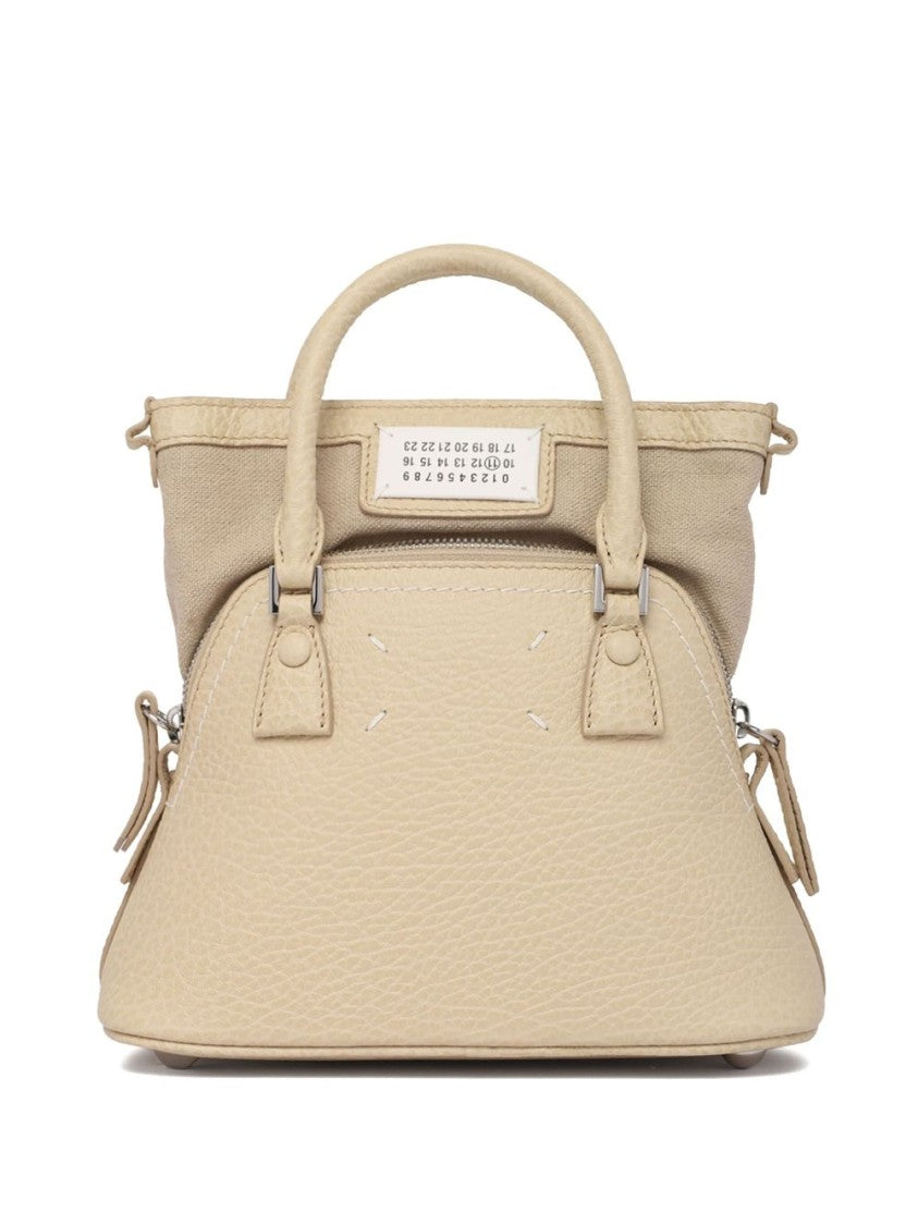 Maison Margiela Sand Beige Structured Bag