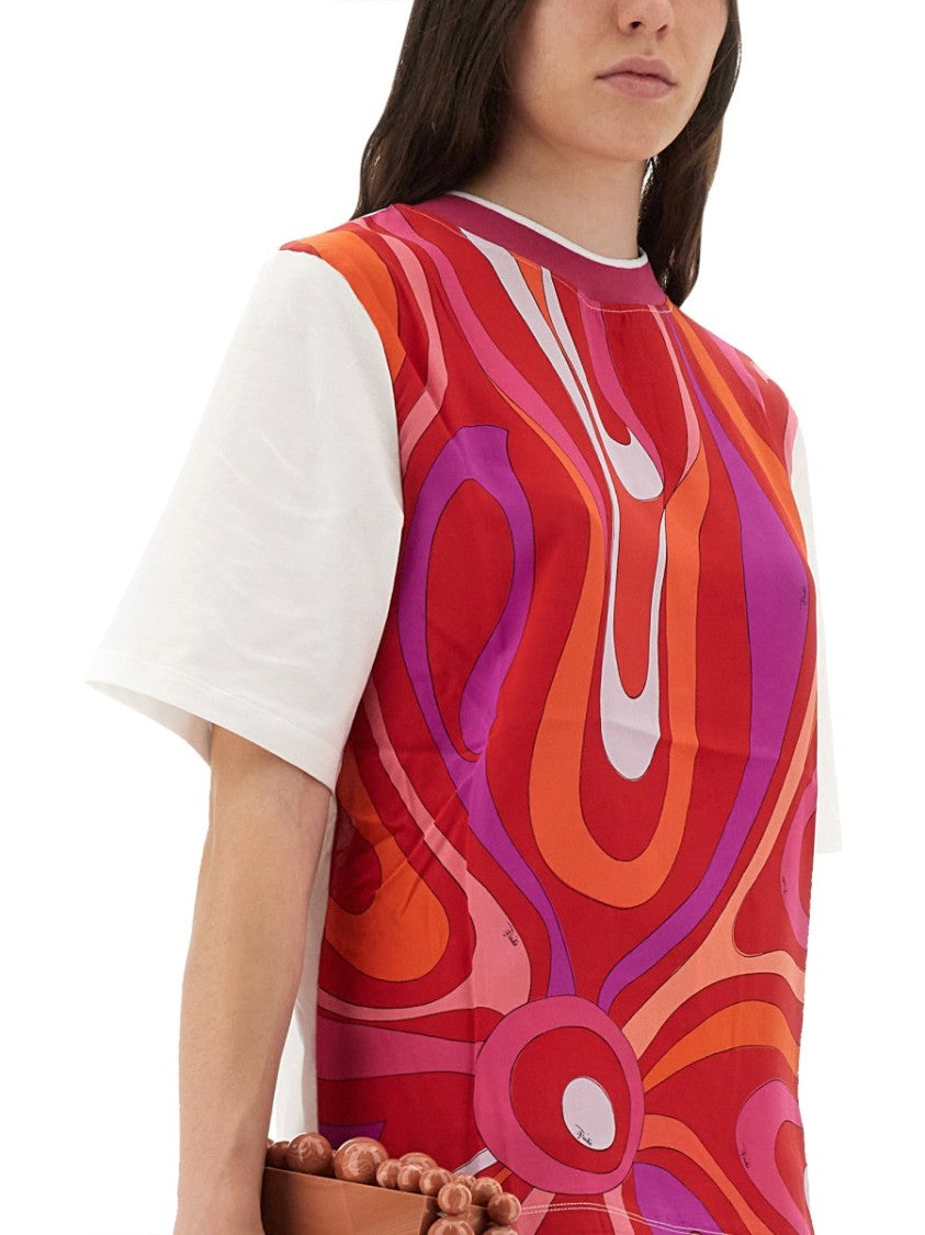 Pucci "Iris" Print T-Shirt