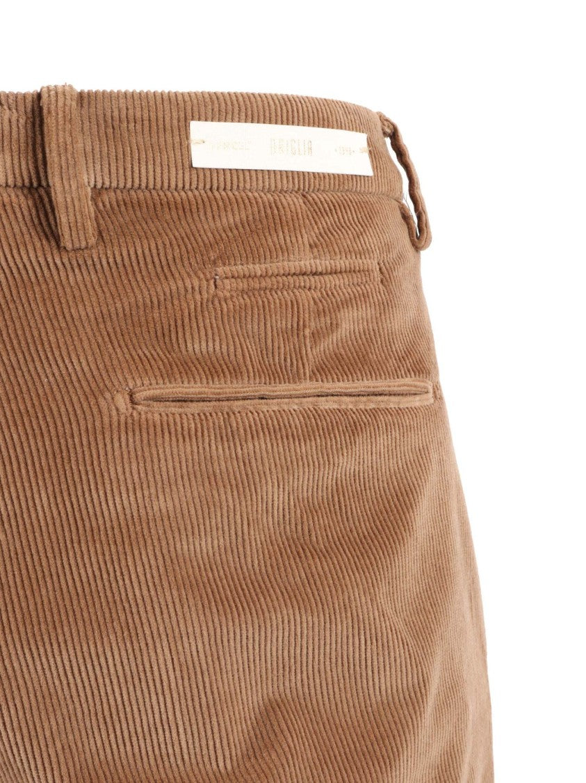 Briglia Straight-Leg Tailored Pants With Structured Waistband