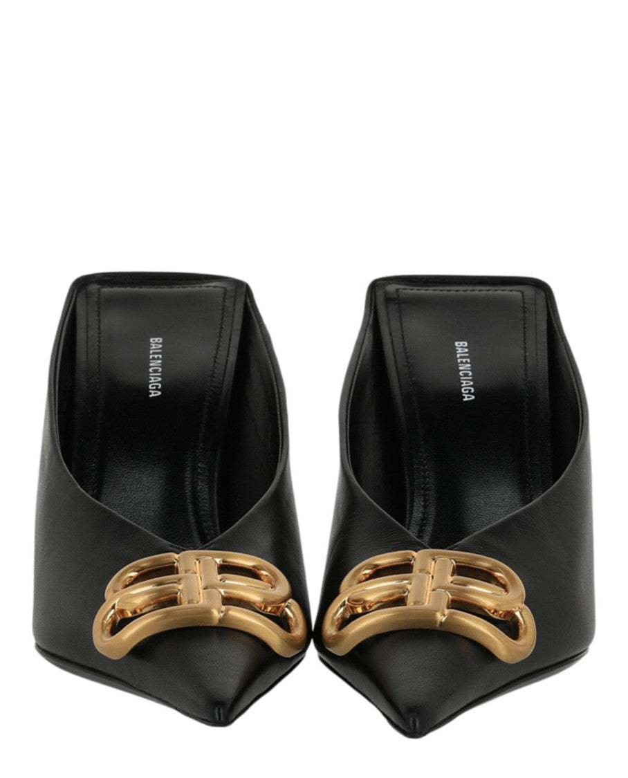 Balenciaga Square Knife Bb Mules
