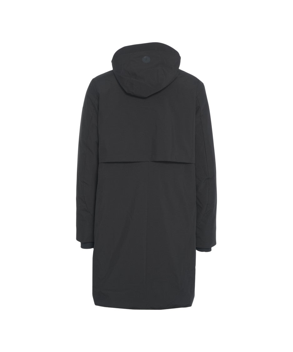 Save The Duck Minimalist Black Parka