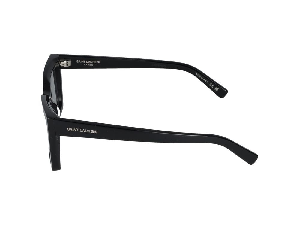 Saint Laurent Eyeglasses Saint Laurent Sl 554 001 Black Black Transparent 54/17/140