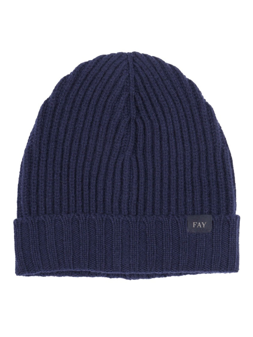 Fay Ribbed Knitted Hat