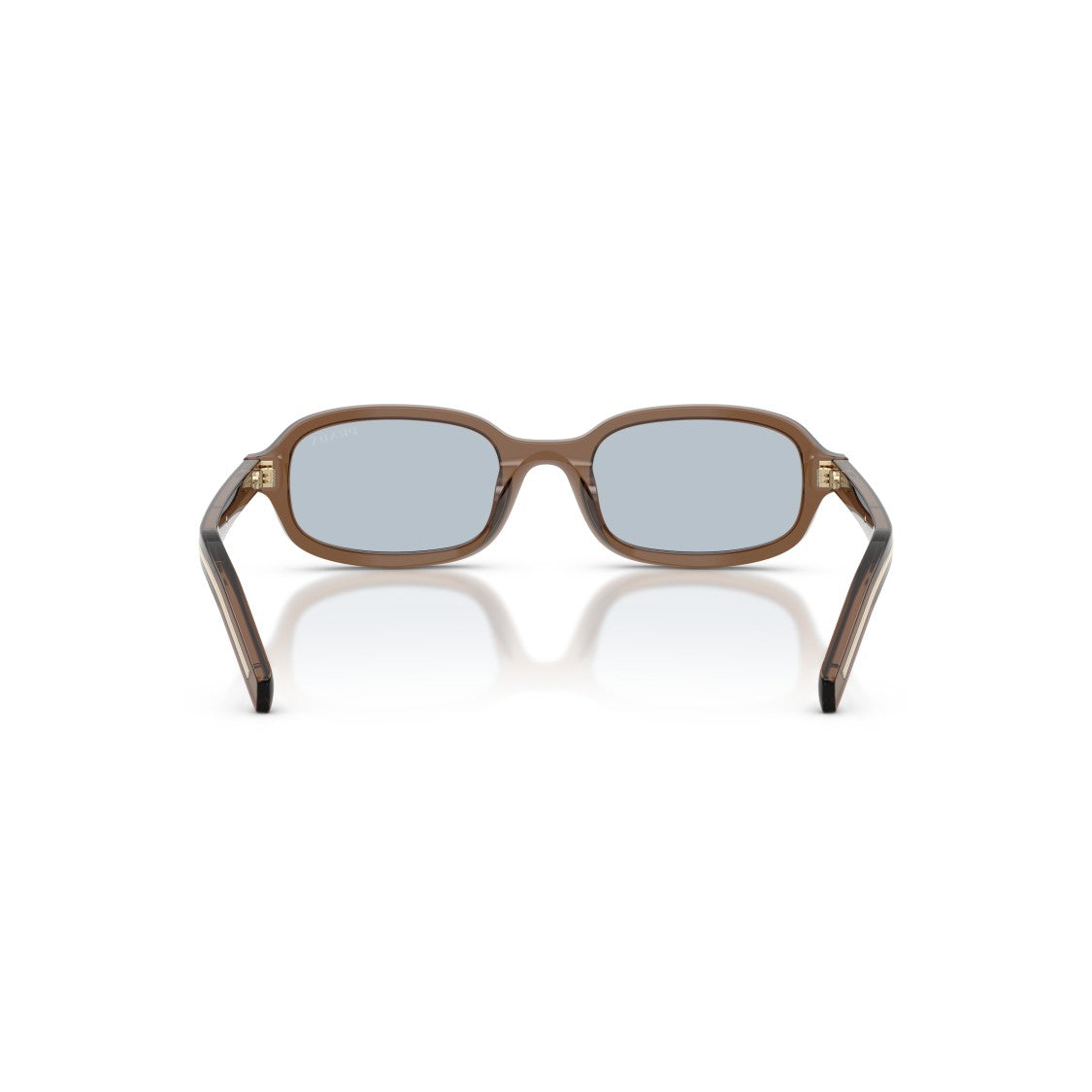 Prada 0Pr D06s Translucent Acetate Sunglasses With Grey Lenses