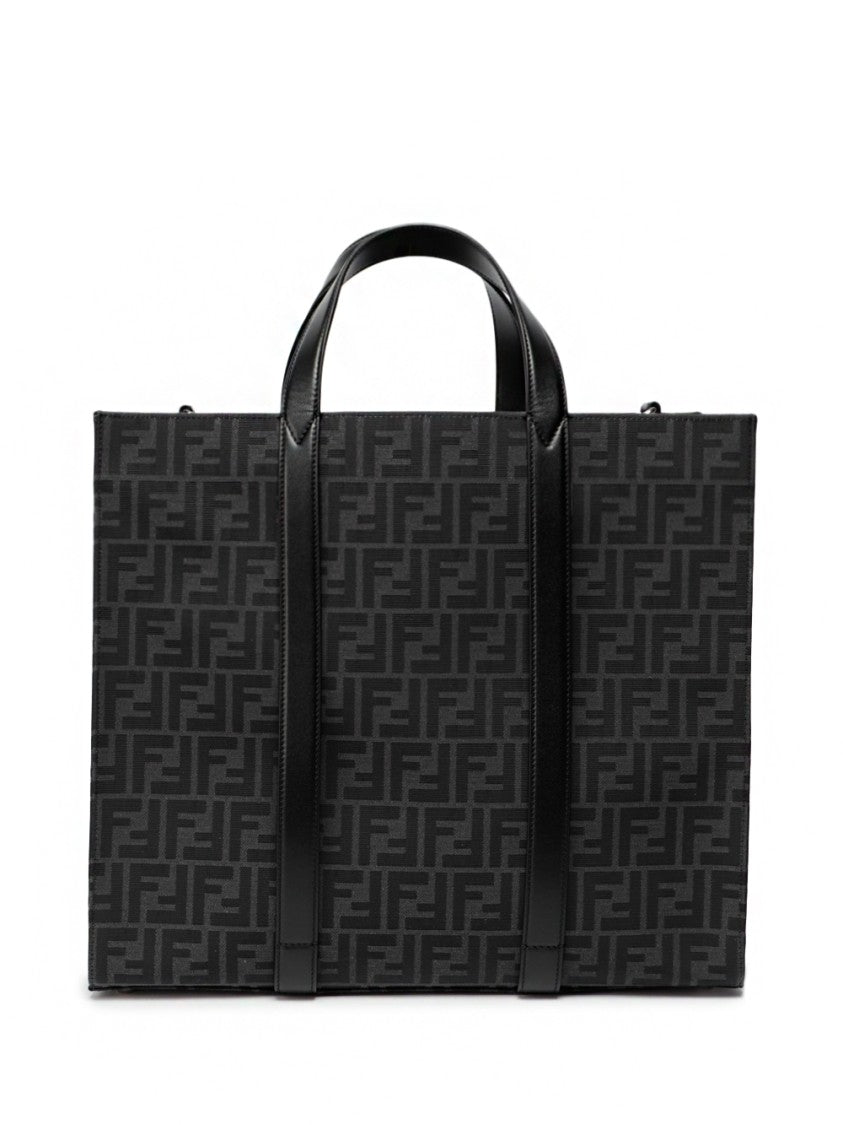 Fendi `Ff` Jacquard Shopper