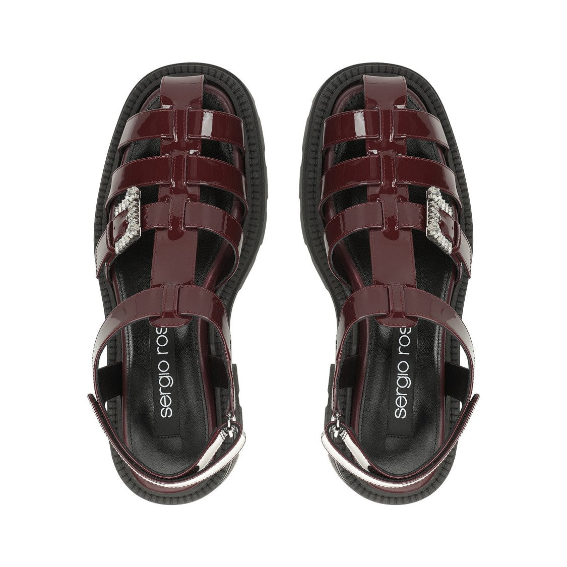 Sergio Rossi Sr Twenty Buckle 25 Sandal