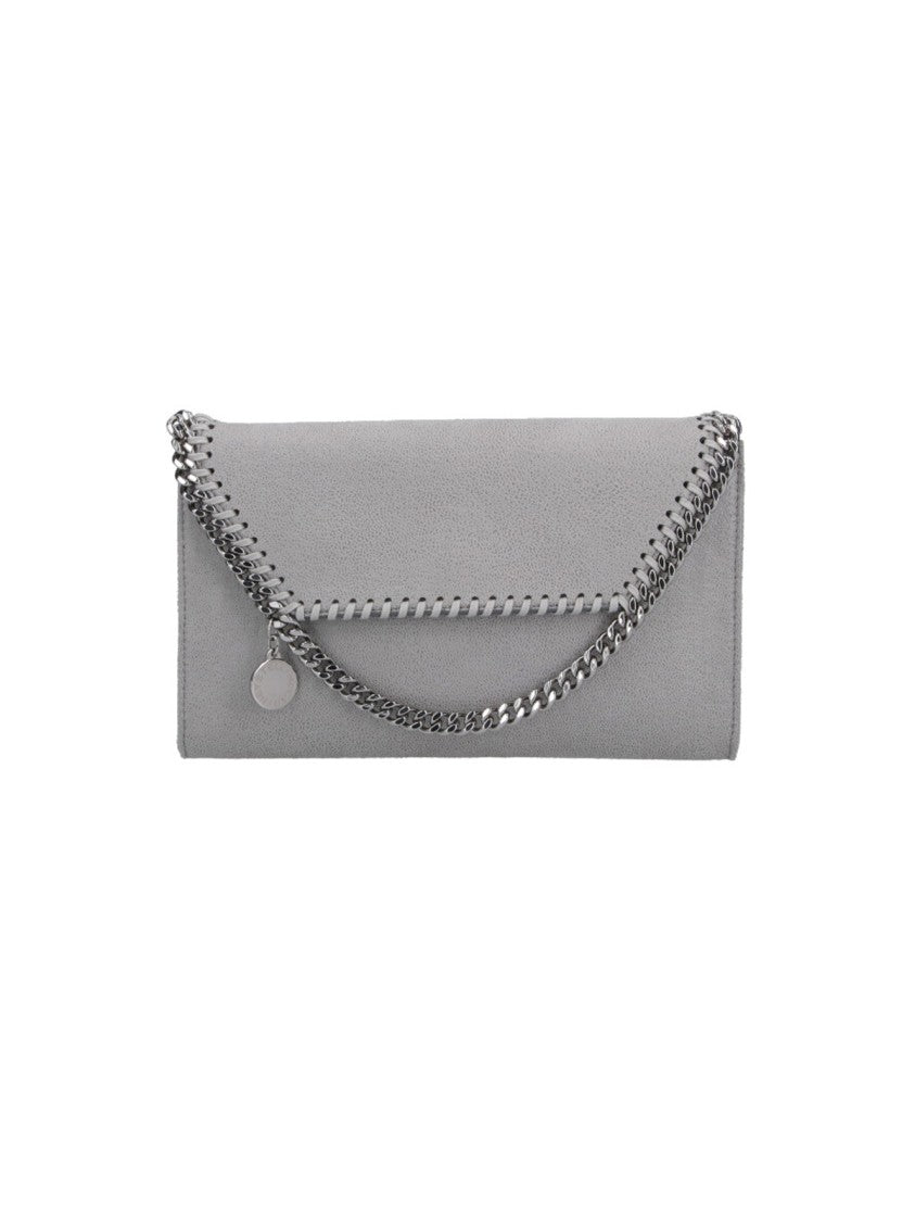 Stella Mccartney Structured Grey Bag With Modern Design