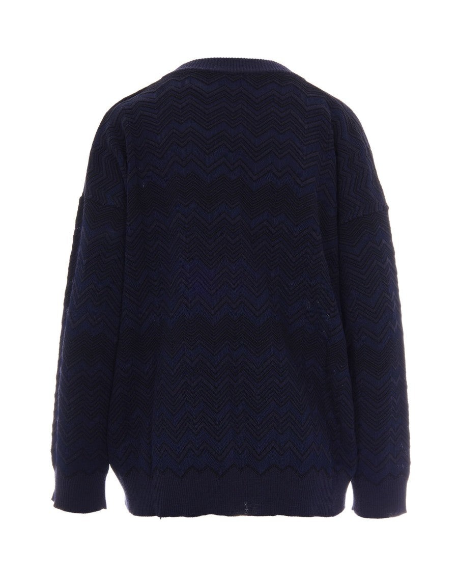 Missoni Zig Zag Wool-Blend Sweater