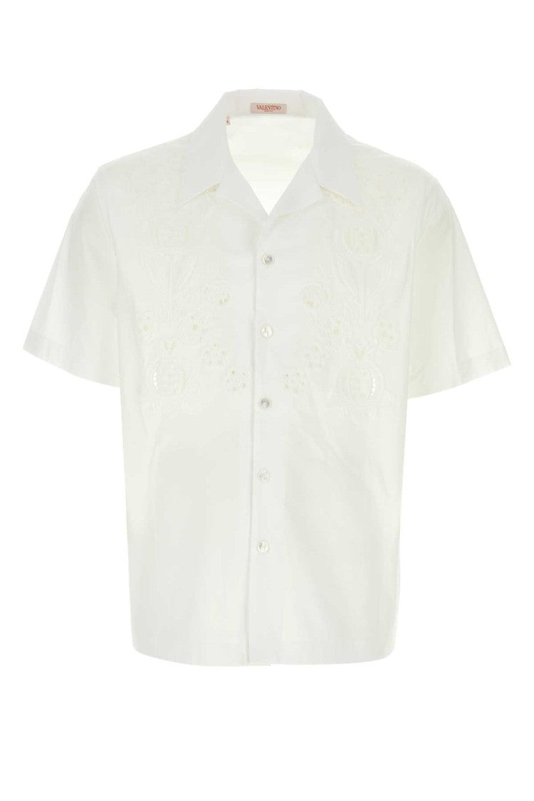 Valentino Garavani White Poplin Shirt