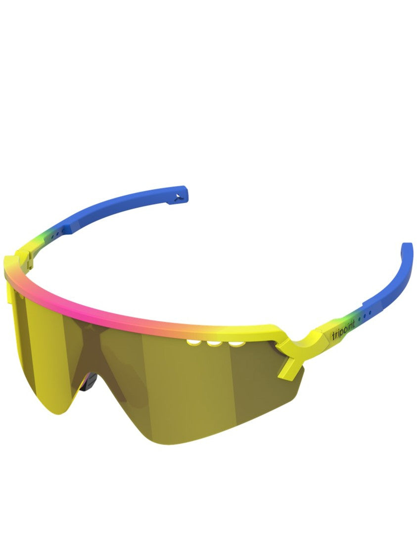 Tripoint Yellow Chobe Sporty Wraparound Polycarbonate Occhiale