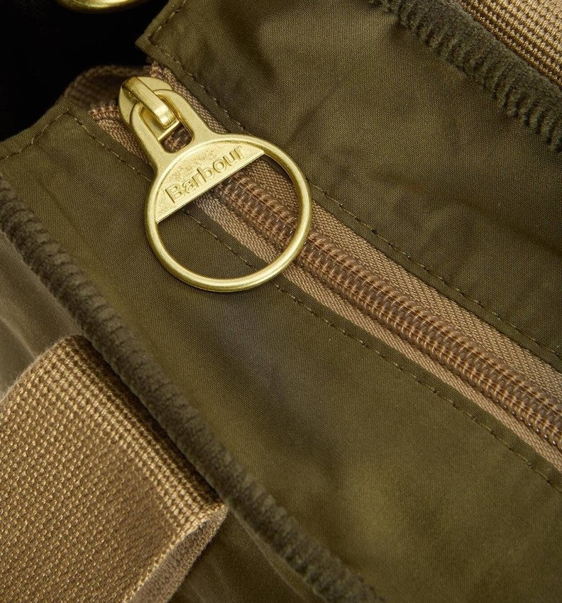 Barbour Compact Cotton Tote Bag With Versatile Carrying Options