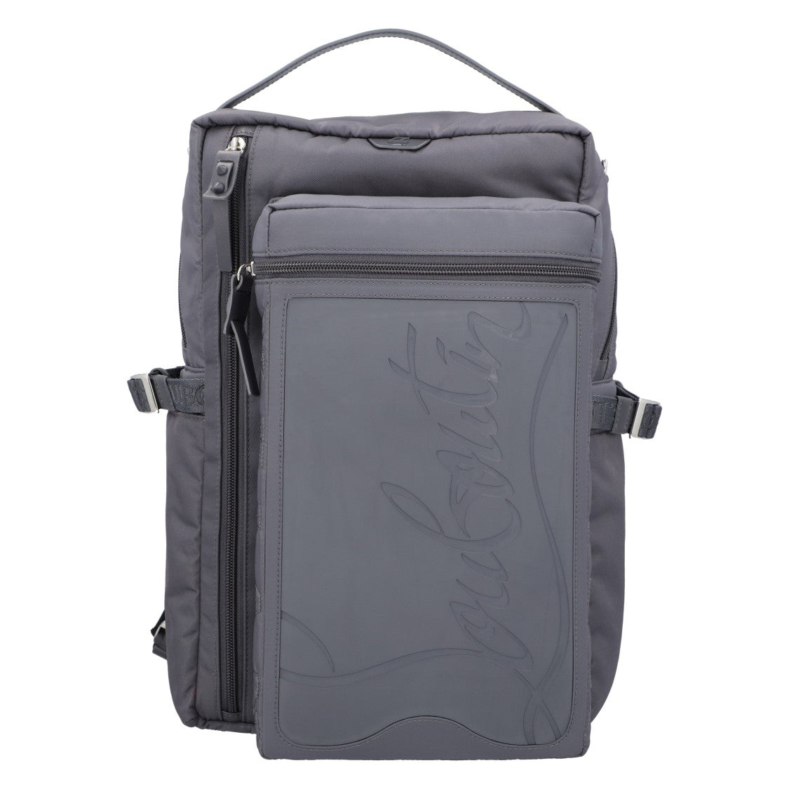 Christian Louboutin Loubideal Small Rubber Backpack With Signature Detail
