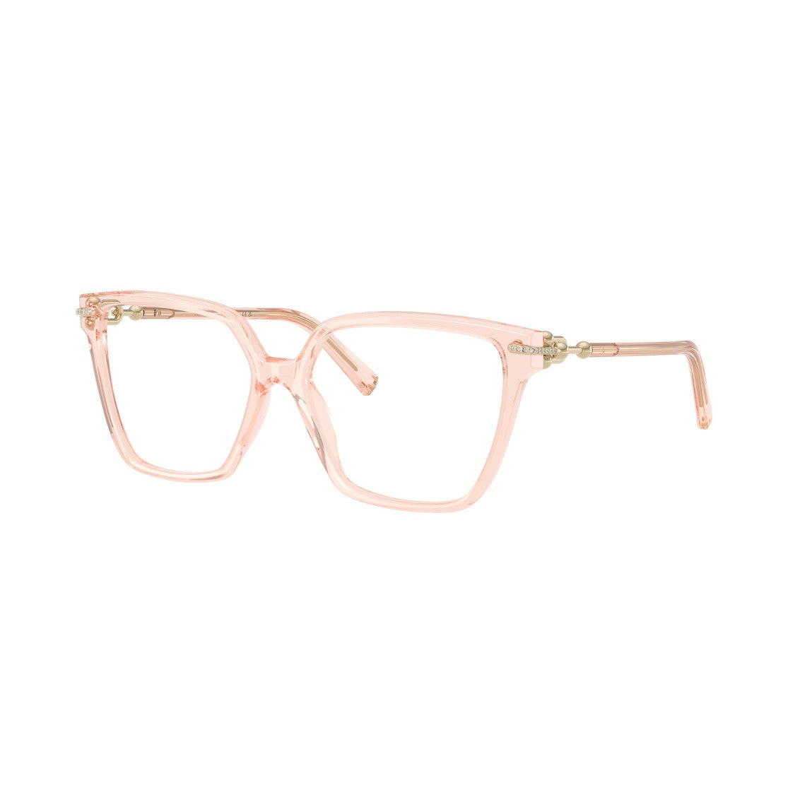 Tiffany & Co. 0Tf2290bu Translucent Soft Pink Acetate Eyeglasses