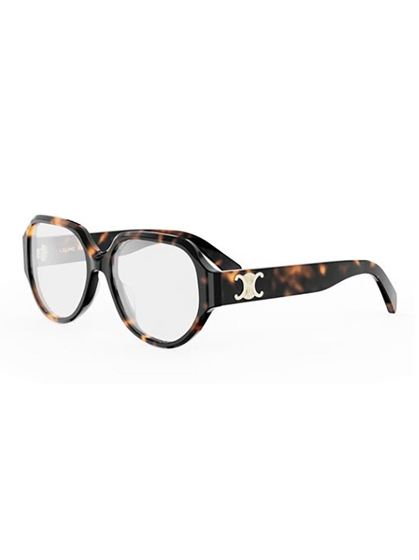 Celine Brown Cl50165i Oval Tortoiseshell Frames