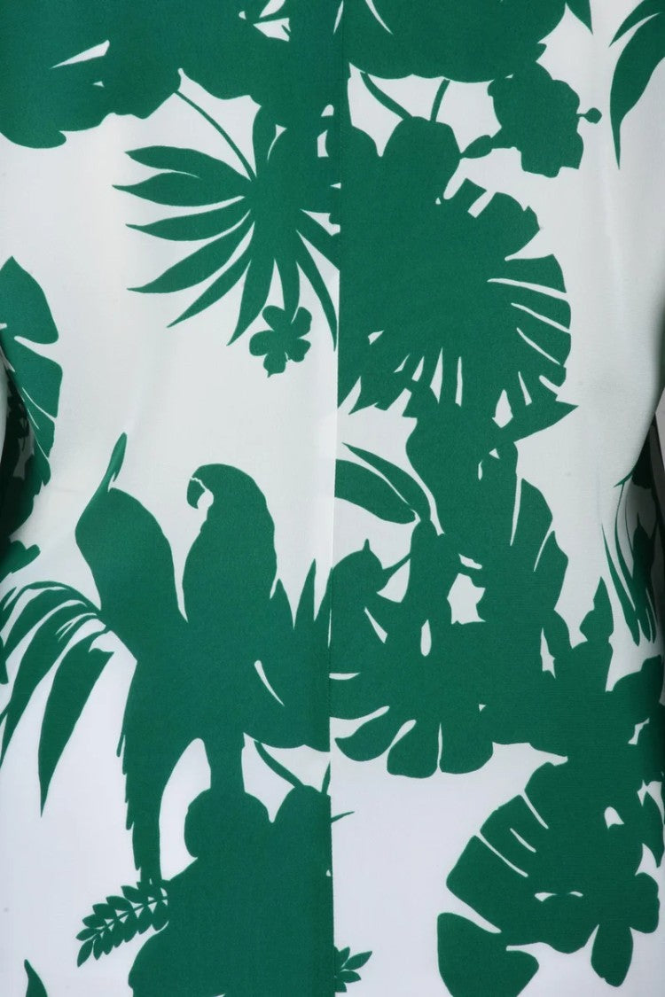 Max Mara Fluid White Silk Chiffon Dress