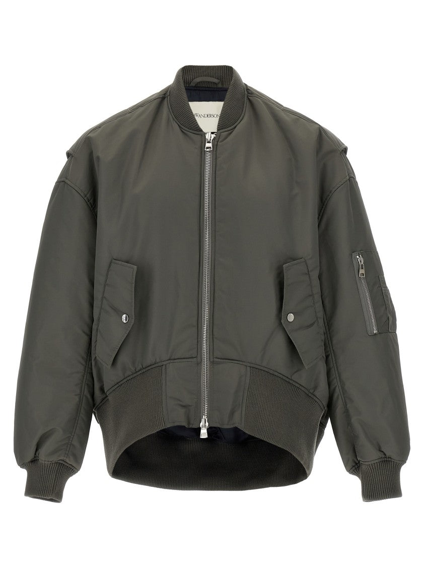 J. W. Anderson 'Curved Hem' Bomber Jacket