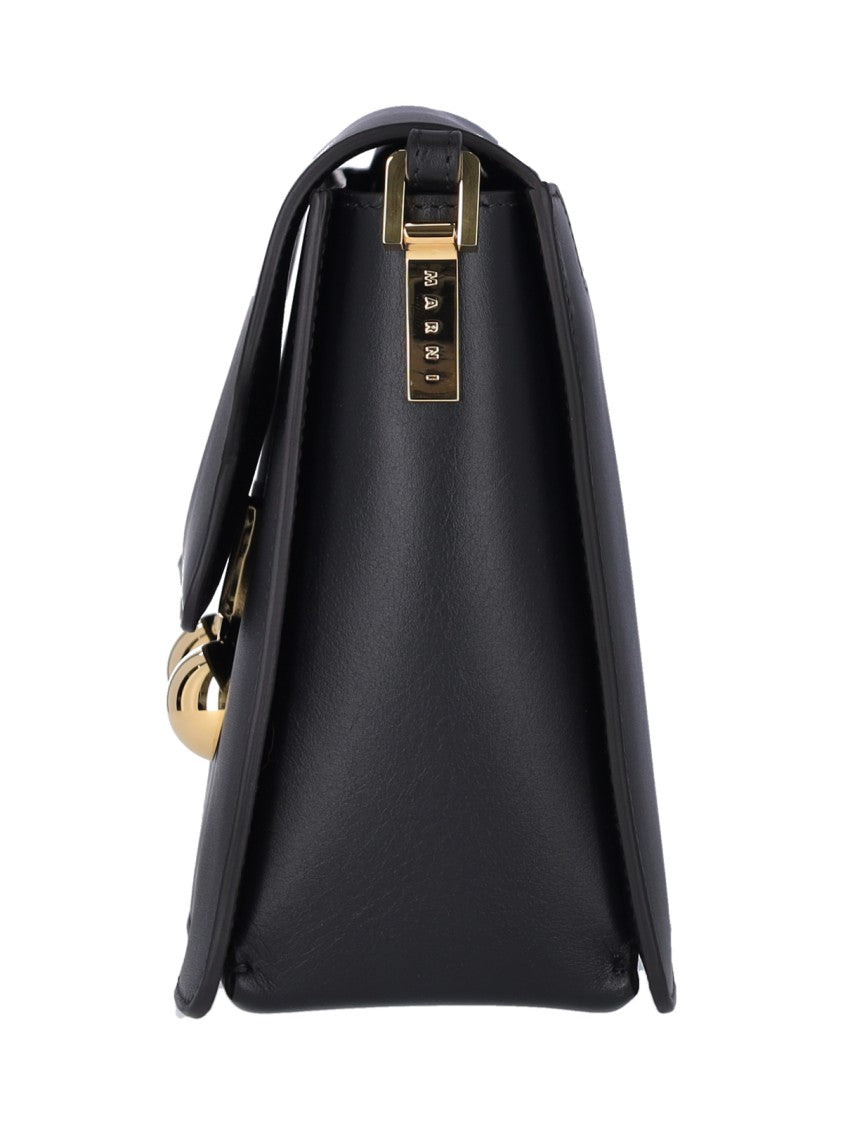 Marni "Trunkaroo" Medium Shoulder Bag – Black