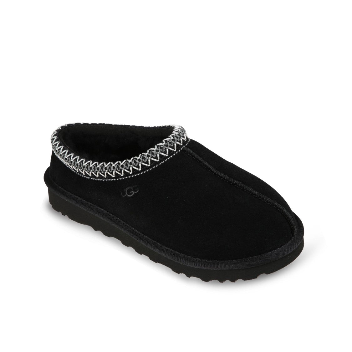 Ugg Suede Slip-On Shoes With Shearling Lining