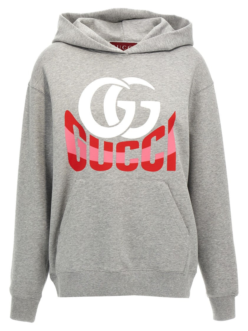 Gucci Logo Print Hoodie
