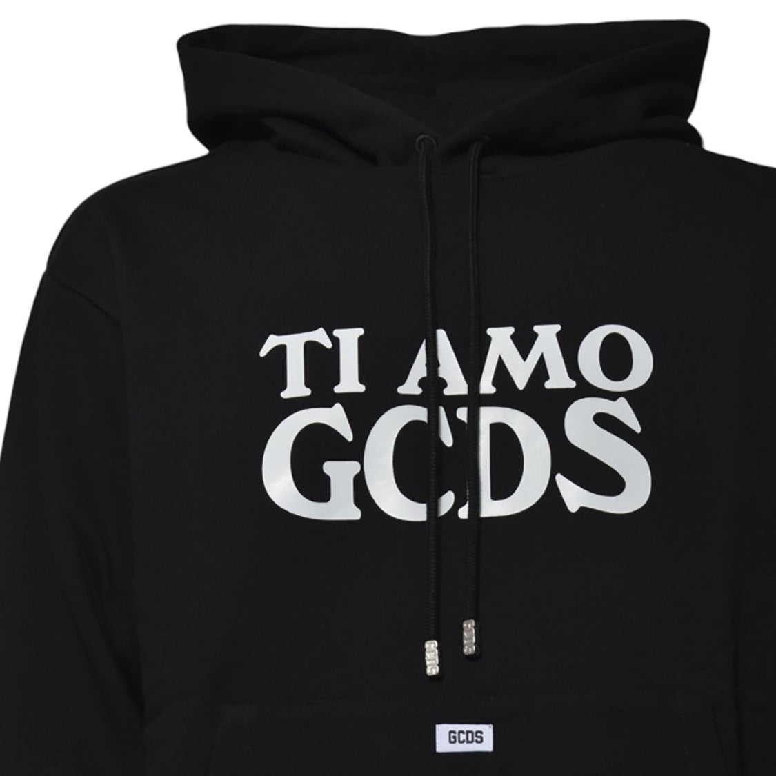 Gcds Black I Love You Hoodie