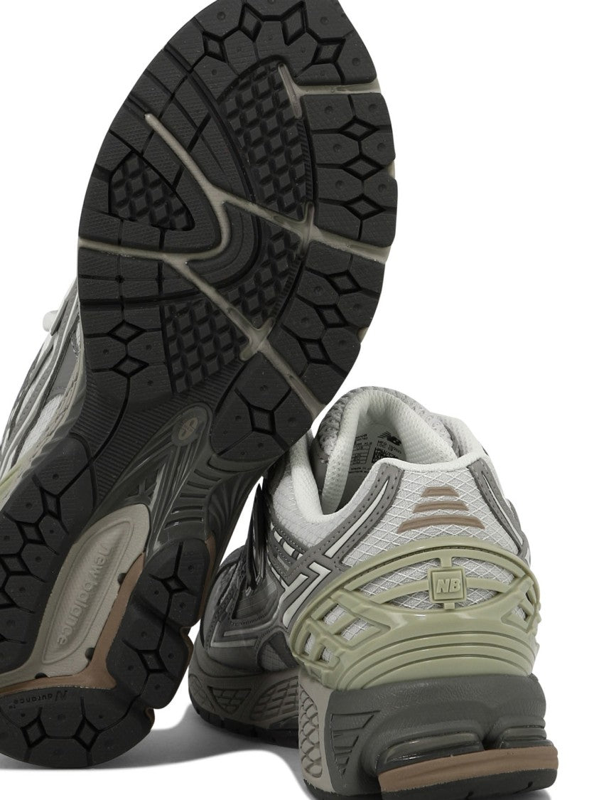 New Balance Grey Sneakers With Cushioned Sole