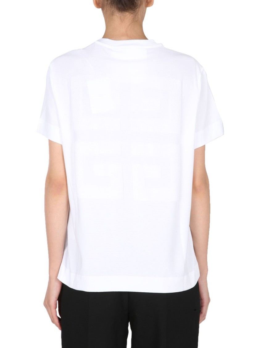 Givenchy Crew Neck T-Shirt With Logo Detailing