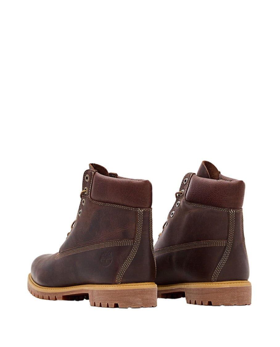 Timberland Durable Lace-Up Waterproof Boot With Padded Collar