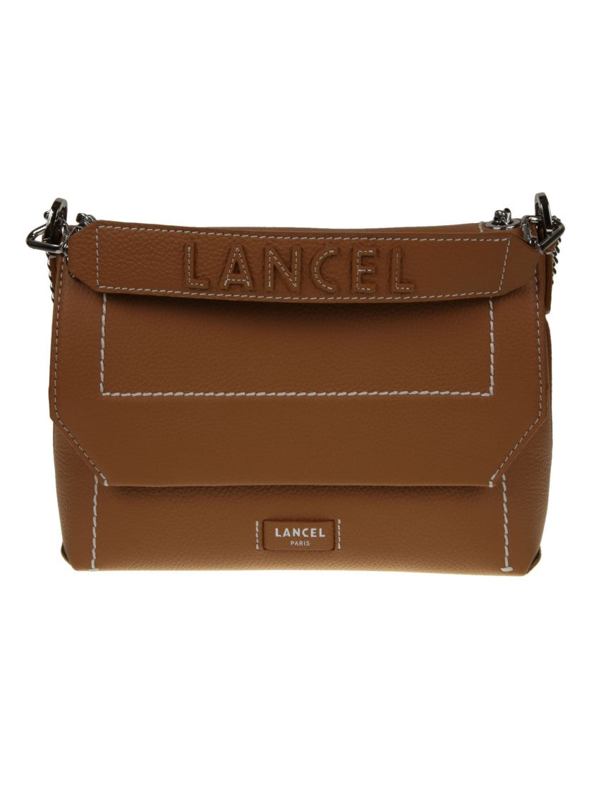 Lancel Ninon Soft Medium Flap Shoulder Bag