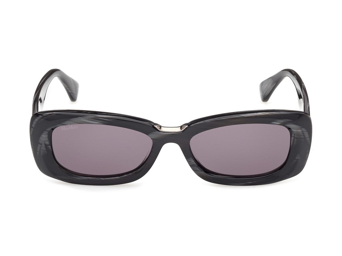 Max Mara Marbled Mm0197 Oversized Square Sunglasses