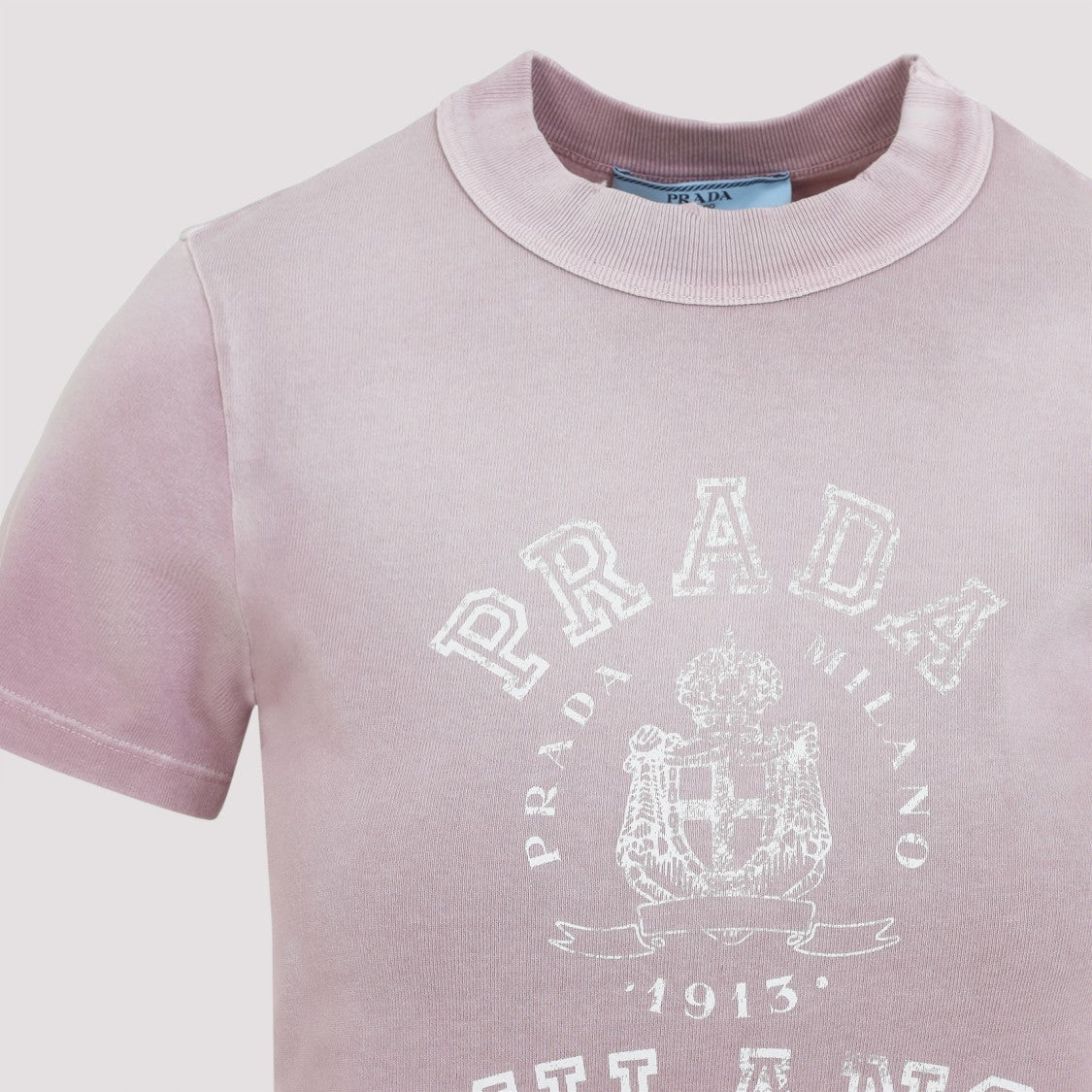 Prada Pink Cotton T-Shirt